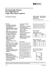 Datasheet  HCPL-540x