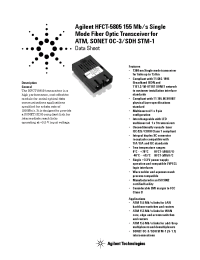 Datasheet  HFCT-5805