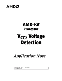 Datasheet  AMD-K6