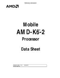 Datasheet  AMD-K6-2