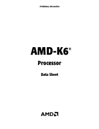Datasheet  AMD-K6R