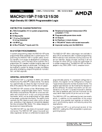 Datasheet  MACH211SP