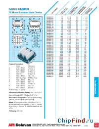 Datasheet  CM9900