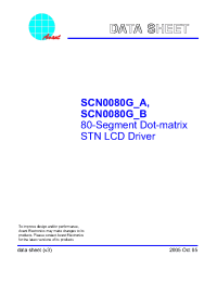 Datasheet  SCN0080G_A