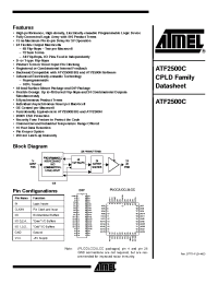 Datasheet  ATF2500C