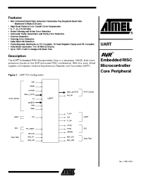 Datasheet  AVR UART