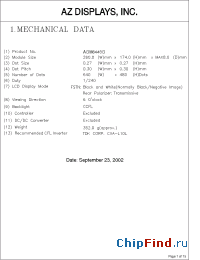 Datasheet  AGM6448G