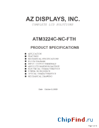 Datasheet  ATM3224C-NC-FTH