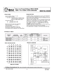 Datasheet  BS616LV2020
