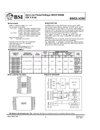 Datasheet  BS62LV256