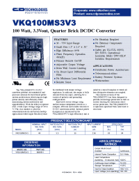 Datasheet  VKQ100MS3V3