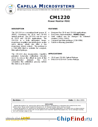 Datasheet  CM1220