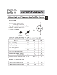 Datasheet  CEB62A3