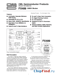 Datasheet  FX489