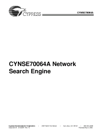 Datasheet  CYNSE70064A