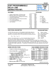 Datasheet  PDU18F