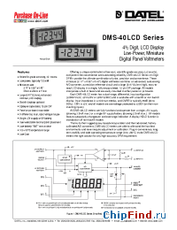 Datasheet  DMS-40LCD