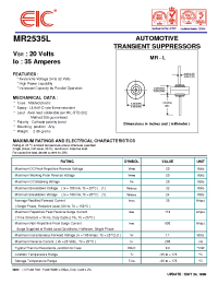 Datasheet  MR2535L