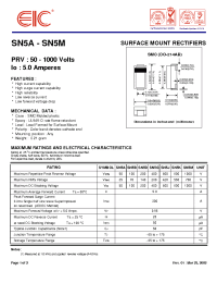 Datasheet  SN5x