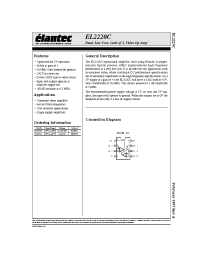 Datasheet  EL2220C