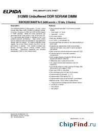 Datasheet  EBD52EC8AKFA-5