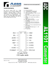 Datasheet  AL1101