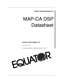 Datasheet  MAP-CA