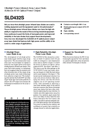 Datasheet  SLD432S