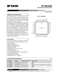 Datasheet  ST16C550