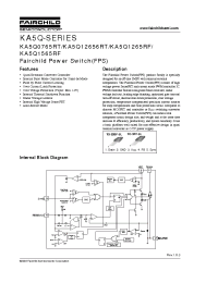 Datasheet  KA5Q1265RF