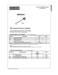 Datasheet  MPS6534