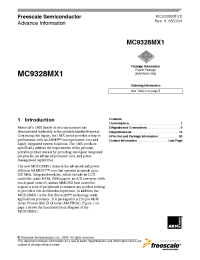 Datasheet  MC9328MX1