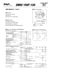 Datasheet  2MBI150F-120