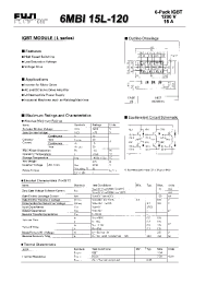 Datasheet  6MBI15L-120