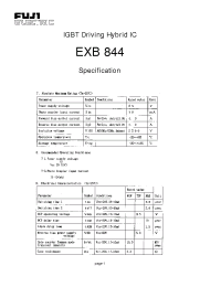 Datasheet  EXB844