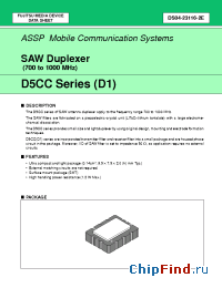 Datasheet  D5CC