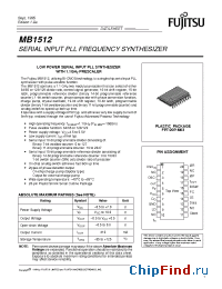 Datasheet  MB1512