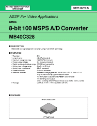 Datasheet  MB40C328