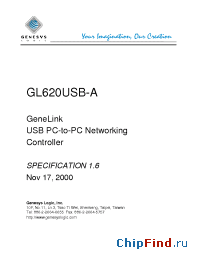 Datasheet  GL620USB-A