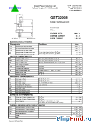 Datasheet  GST32005