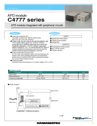 Datasheet  C4777