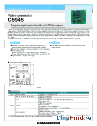 Datasheet  C5945