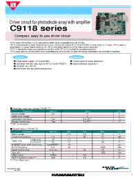 Datasheet  C9118