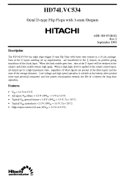 Datasheet  HD74LVC534