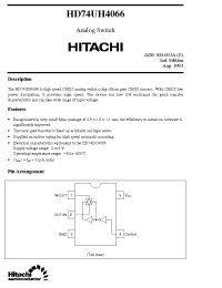 Datasheet  HD74UH4066