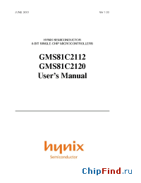 Datasheet  GMS87C2120