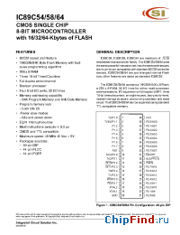 Datasheet  IC89C54