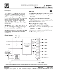 Datasheet  ICS650-07C