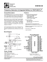 Datasheet  ICS9148-82
