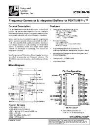 Datasheet  ICS9148yF-36